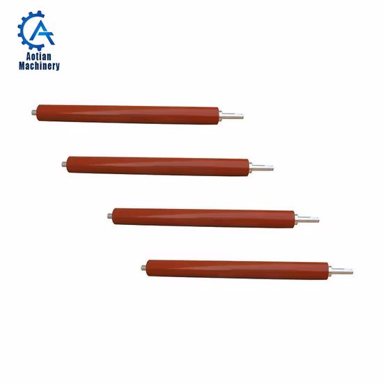 Rouleau en caoutchouc polyuréthane PU pour machine à papier toilette