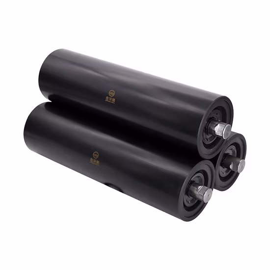 Rouleau de convoyeur en polyuréthane pour convoyeur à bande