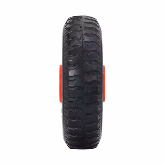 Skystar – roues de brouette en caoutchouc solide et polyuréthane, plates et gratuites, pour chariot à mousse
